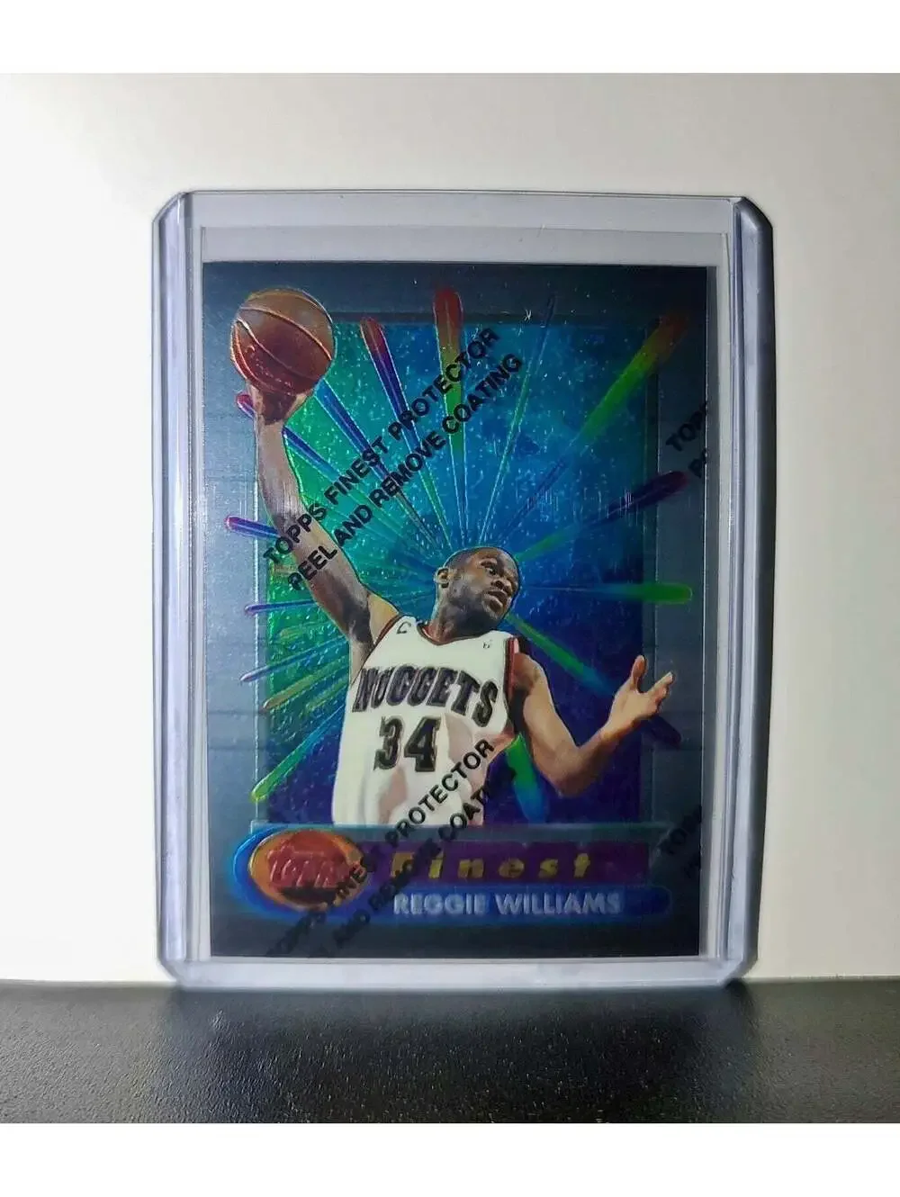 Reggie Williams 1994-95 Topps Finest #189 Basketball Card